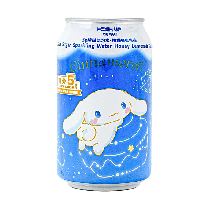 Sanrio Cinnamoroll Edition Honey Lemon Sparkling Water,Low Sugar, 11.16 fl oz