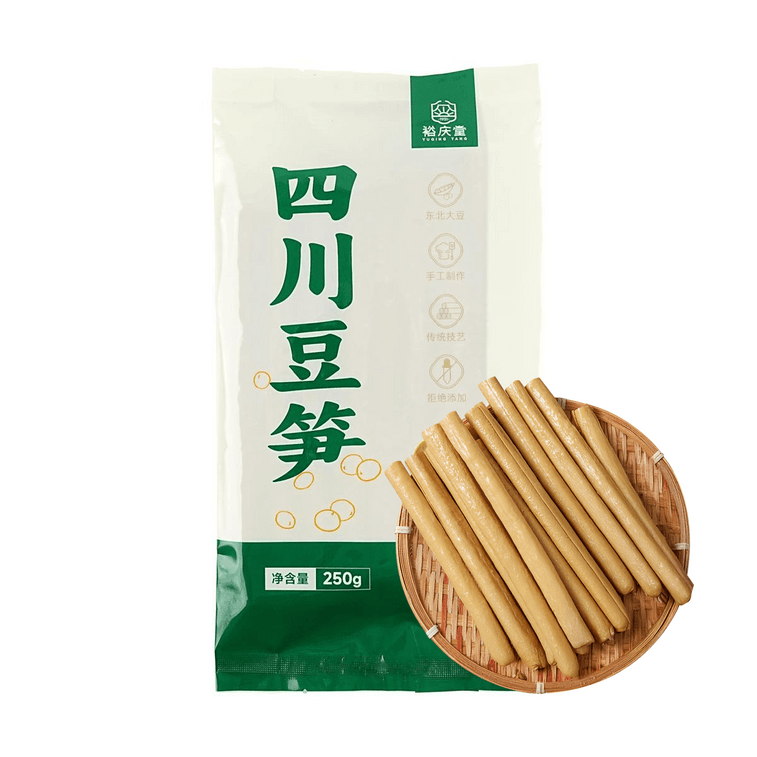 裕庆堂 四川豆笋 250g【涮火锅炖汤用腐竹豆筋】 3