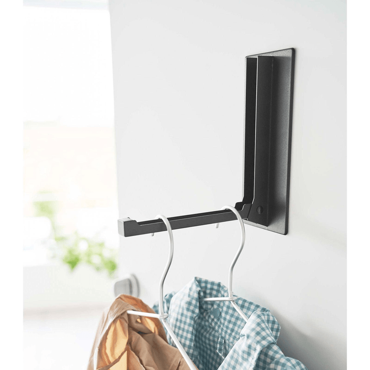 Magnetic Folding Hook - Steel Black 1 piece 6