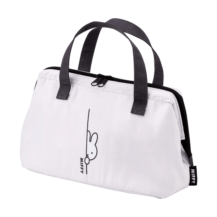 Miffy Clasp Lunch Bag M Size 【Insulated】【Wide Opening Design】 4