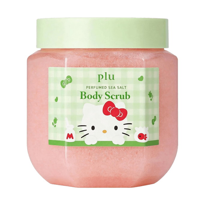 Perfumed Sea Salt Body Scrub White Blanc 600g, HELLO KITTY EDITION