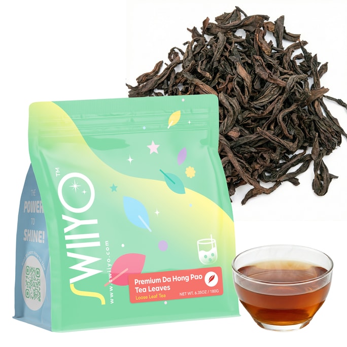 Hojalicious Swiiyo 大紅袍散茶:正宗武夷岩韻與馥鬱蘭香 (180g) — Steep 專業萃取系列,奶茶拿鐵首選基底