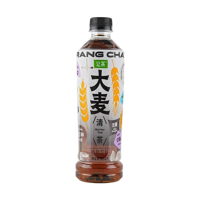 讓茶 大麥茶 清茶飲料 500ml【0糖0脂0咖啡因】