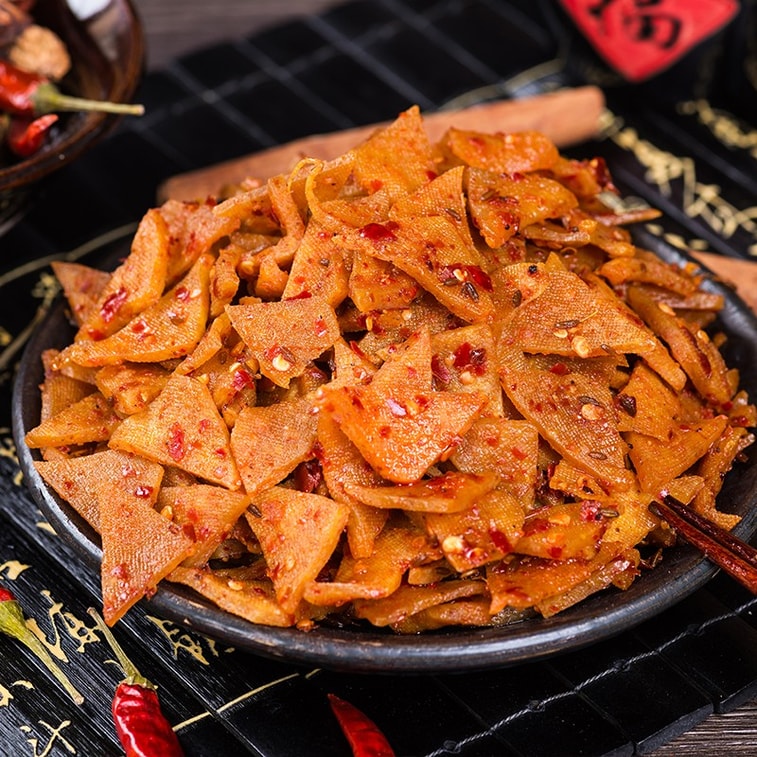 【中國直郵】 步步為贏 【香乾子50gX2包】豆腐乾麻辣零食湖南特產零食豆乾香辣小吃零食 香乾子50gX2包 4