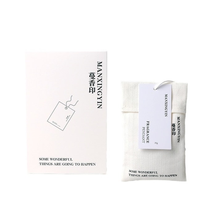 English Pear And Freesia Scented Bag For Closet Car Bedroom Fragrance Aromatherapy Pendant