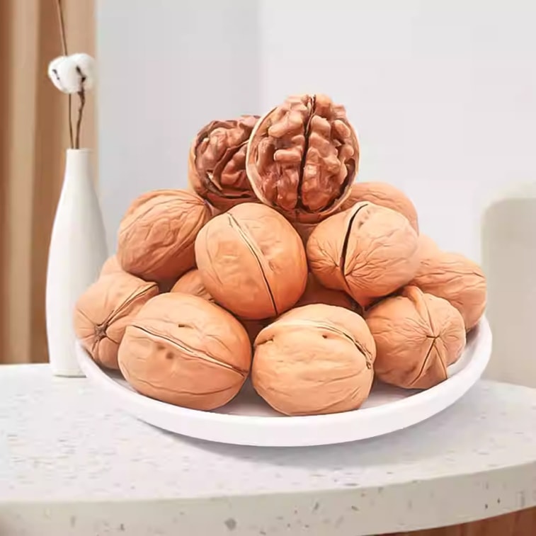 [중국 직배송] 시홍 볶은 호두, 얇은 껍질의 종이처럼 얇은 호두, 500g*1봉지 4