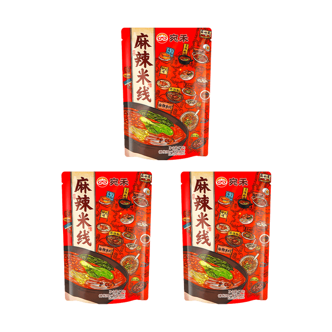 【Value Pack】Spicy Mala Rice Noodles, 9.52oz*3