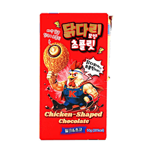韓國GS25 雞腿造型牛奶巧克力棒 50g 【趣味造型】【酥脆口感】【GS25便利店同款】