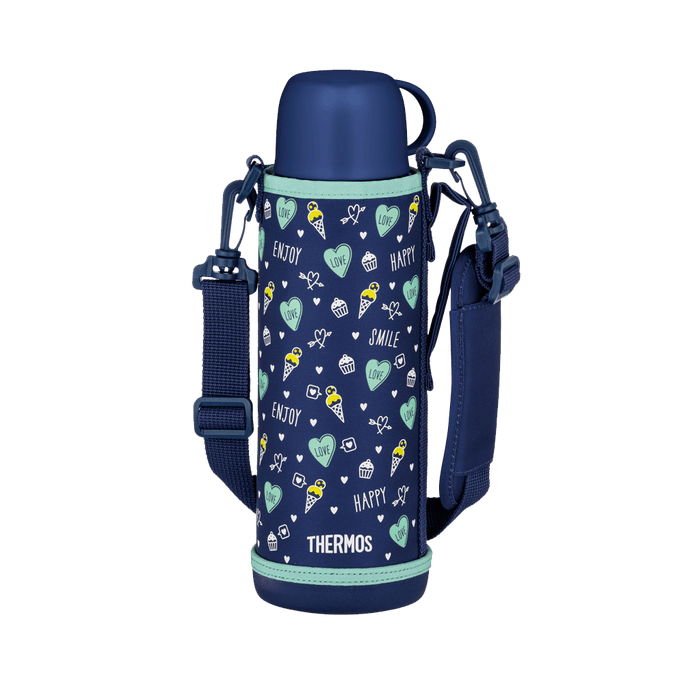 THERMOS vacuum insulation 2 way bottle blue navy green 1.0L FJJ-1001WF-NVGR