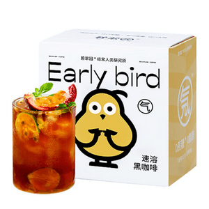 Pure Black Coffee Powder, Freeze-Dried Instant Coffee [Cold & Hot Brew], Medium-Light Roast, 2g x 10 Sachets