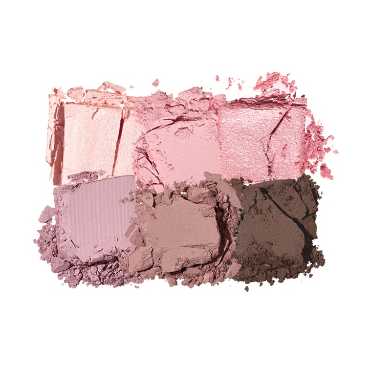 韩国2AN 六色眼影盘 冷调低饱和 冷灰紫色 橄榄皮天菜 #03 Misty 清冷粉紫盘 3