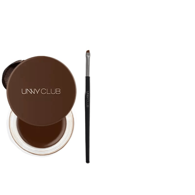 Unny Eyeliner Brush Non-smell-free Waterproof Natural Brown 3g