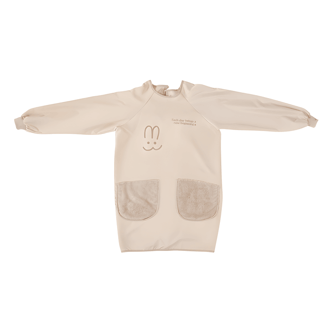 Hand Wipe Long Sleeve Apron Waterproof Dirty Resistant Cooking Workwear