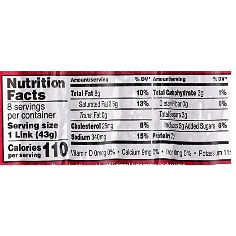 台湾金然栈 白油肠 腊肠香肠 340g【USDA认证】 7