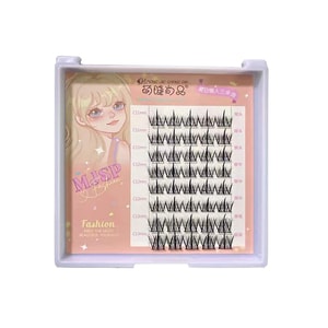 맹지상품 뉴레이지 트릴로지 [나노 파인 스템] 요정머리 만화 속눈썹 무료 속눈썹 접착제 4종 세트