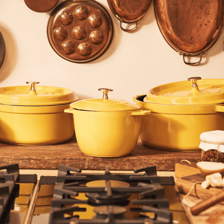Staub Petite French Oven Pot Citron 1.5-qt - Yami.com