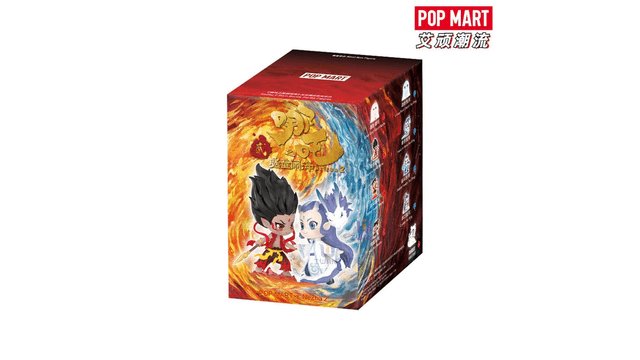 中国直邮】 POP MART 泡泡玛特哪吒之魔童闹海天生羁绊系列手办概率隐藏