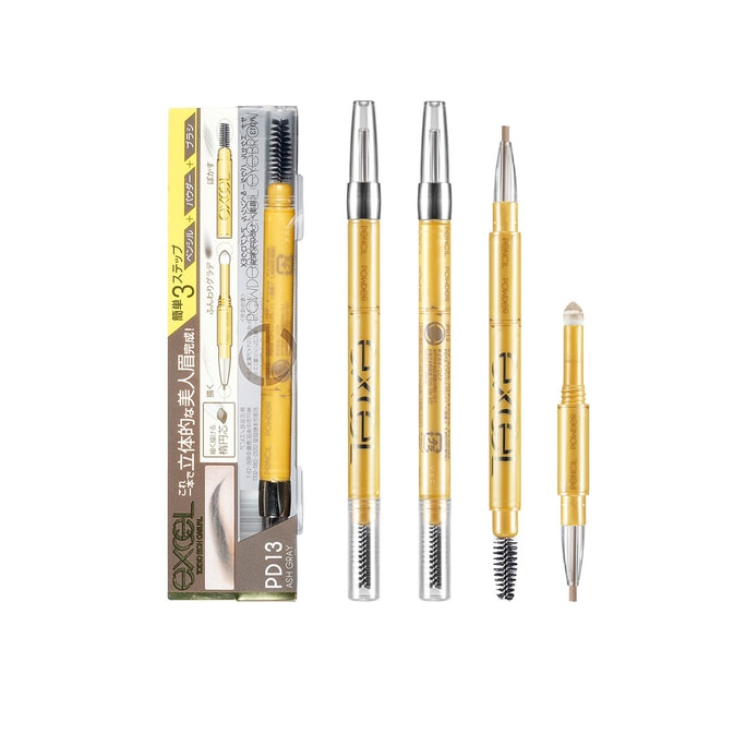 excel Powder & Pencil Eyebrow EX #PD13