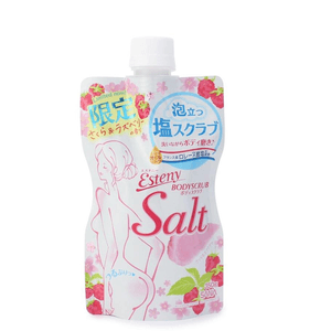 Esteny Salty Bodyscrub Sakura & Raspberry Scent Limited Edition 350g