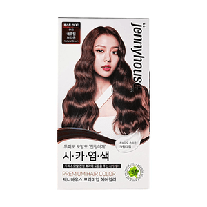 Premium Hair Color Cream Creamy Texture Beginner Friendly Centella Asiatica Natural Brown 6NB