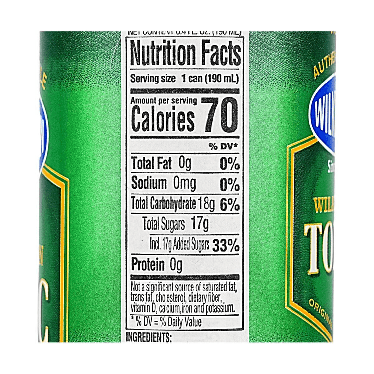 Wilkinson Tonic Water Authentic Style, 6.4 fl oz 4