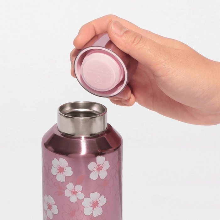 SAKURA 2026 Stainless Steel Bottle Metallic Pink 473ml
