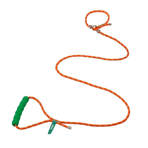 【中国直送】ZEZE ペット用リード（オレンジ）1.5m×1本