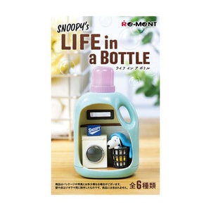 【日本直邮】 日本 Re-ment 史努比瓶中的生活 微缩场景潮玩盲盒 款式随机发一款