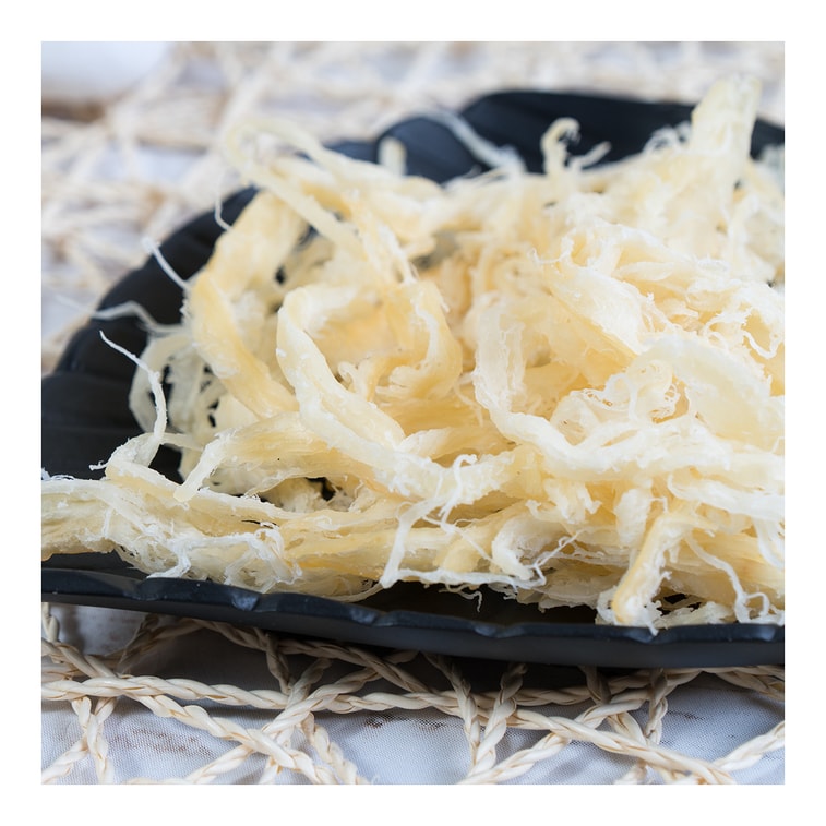 日本SHIRAKIKU赞岐屋 鱿鱼丝 烟熏味 56.7g【低脂高蛋白健康零食】 5