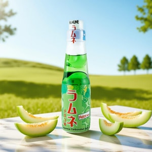 Ramune Soda - Melon Flavor, 6.76 fl oz