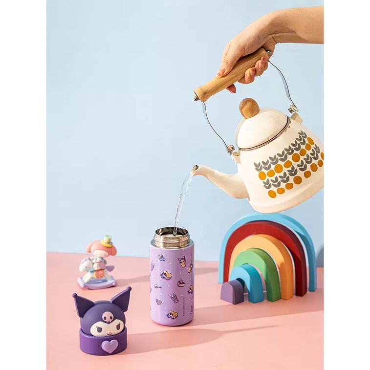 【中國直郵】 摩登主婦 三麗鷗保溫杯女高顏值水杯316 美樂蒂350ml 4