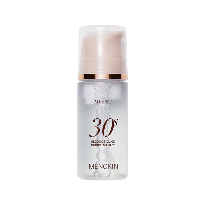  韓國 Menokin 30秒泡棉面膜爽膚水院線保養品保濕保濕提亮膚色 95ml 透明補水深層保濕
