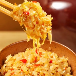 低卡博士 我觉得挺好吃的东北烤酸菜 200g【可配粥拌饭拌面】【零蔗糖香精色素】
