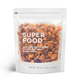 Natural Dried Longan 100% fruit Meat No Sugars Used in teas Snacks Dessert - Edible Cooking Premium Quality 1LB (16oz)