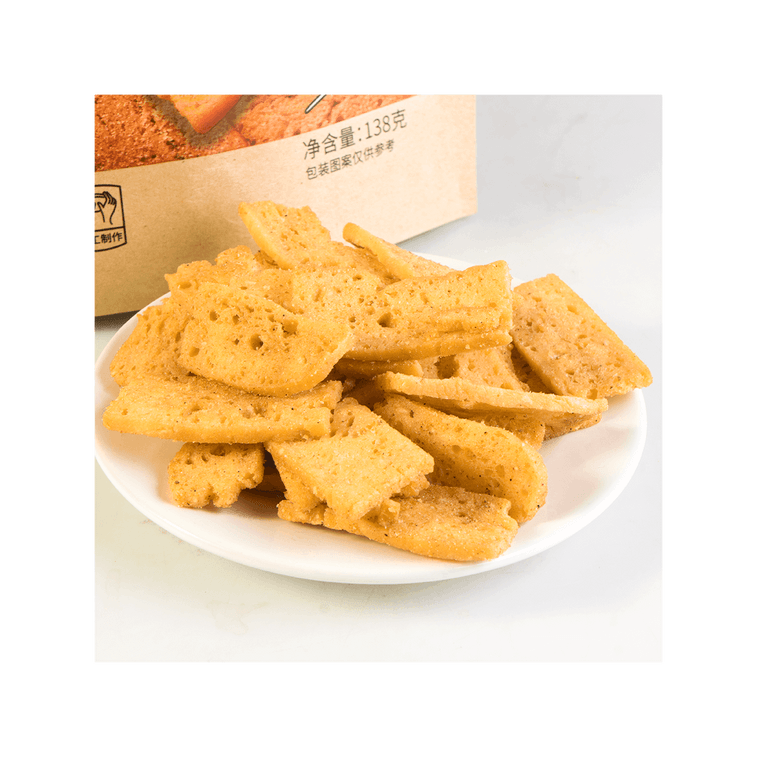 【襄陽特產】臥龍 手工饃片 孜然味 138g 4