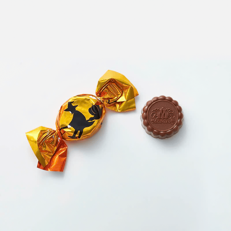 Trick-or-Treat Pouch (Gold) - 10 Pieces 2