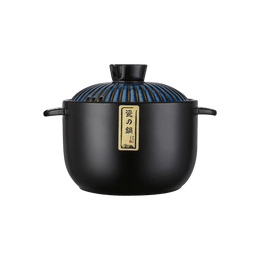 LADY CHEF厨夫人 陶瓷砂锅土锅汤炖锅煲 复古窑变瓷之锅 6L