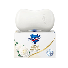Safeguard 배수 비누 가정용 손 세척 샤워 비누 동백꽃 향 100g/상자