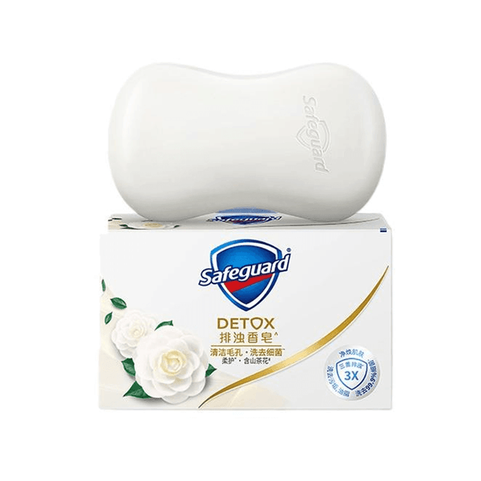 Safeguard 排浊香皂 家庭用手洗い・ボディソープ カメリアの香り 100g/箱