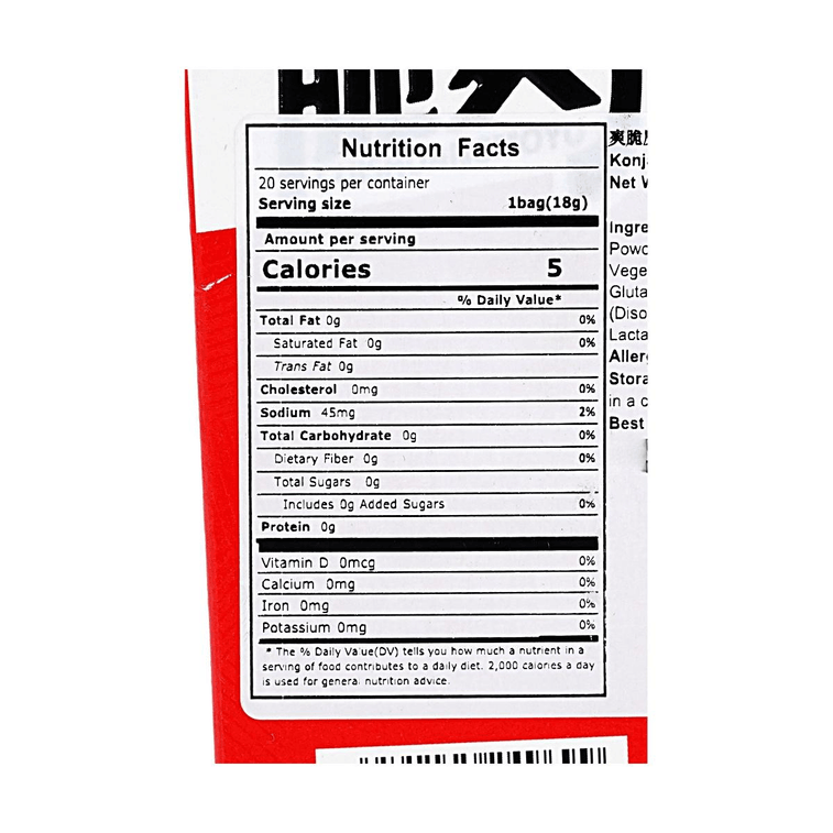 こんにゃくスナック スパイシー味 20袋入り 12.69オンス 5
