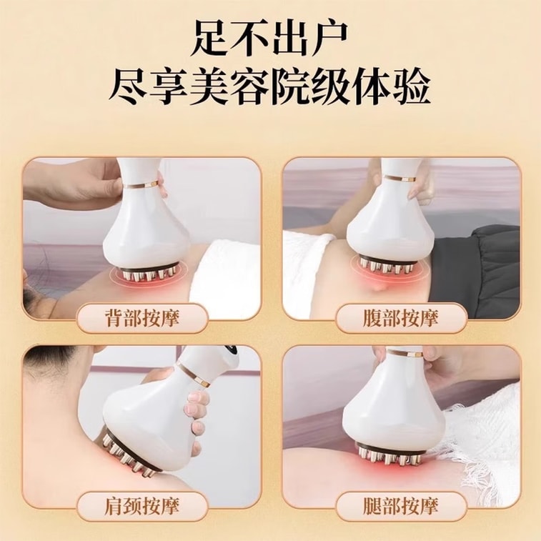 艾泊麦 9 档热电流热敷经络梳电动经络刷揉肚子神器【家用多功能按摩器】恒温热敷微电流导梳 头皮经络疏通养护护理仪 便携充电式养生按摩梳 全身颈部肩背经络疏通理疗仪 男女老少居家日常放松舒缓按摩神器 6