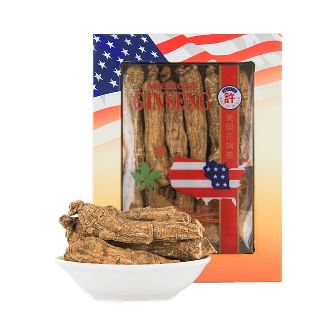 HSU'S Cultivated American Ginseng Long Large 4oz