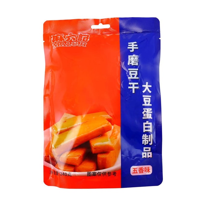 간식 말린 두부 오향 맛, 8.47 oz