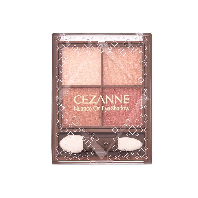 Nuance On Eye Shadow Palette #01 Bronze Red