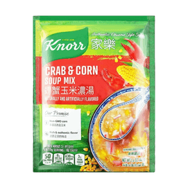 KNORR家乐 蟹皇玉米浓汤 3人份 46g【蟹香浓郁】【顺滑浓稠】