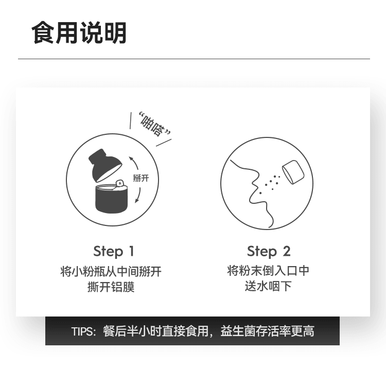 【中国直邮】 WONDERLAB 蔓越莓益生菌 即食小粉瓶 益生元冻干粉 远离瘙痒异味 呵护女性健康 2g*30瓶装*1盒