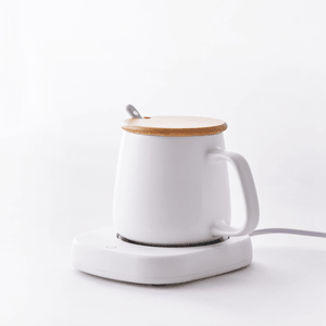  OLAYKS 恆溫杯墊加熱牛奶神器暖暖杯55度暖杯墊加熱底座【含杯子】保溫