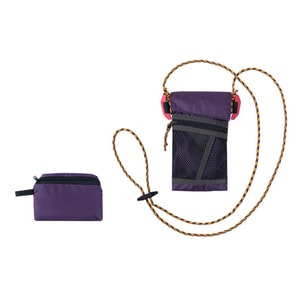 New Outdoor Waterproof Mini Nylon Shoulder Folding Bag Raspberry Purple F