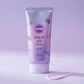 KOSE SUNCUT Tone Up UV Essence Lavender 2.82oz