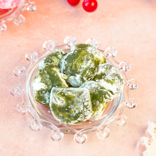 Mochi- Daifuku Green Tea With Chocolate,30pcs